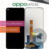 OPPO DISPLAY OPPO A73 5G CPH2161 SCHERMO LCD + VETRO TOUCH SCREEN PARI ORIGINALE