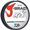 DAIWA Braided Line, Linea Intrecciata J-BRAIDX8 Unisex, Multicolore, 22,7 kg