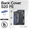 SAMSUNG SCOCCA POSTERIORE ORIGINALE S20 FE G780 CLOUD BLUE COVER RETRO