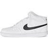 Nike Court Vision Mid Next Nature, Scarpe da Ginnastica Uomo, White White White, 44 EU