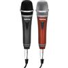 KARMA DM 522 Kit 2 Microfoni Karaoke, Canto e Voce