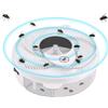 UppyTech Acchiappamosche trappola mosche automatico elettrico usb rotante acchiappa mosca