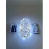 Maka Luci di natale con filo in rame 30 metri 300 led a batteria o presa multicolori