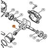 STIHL ALBERO MOTORE A GOMITO MOTOSEGA DA POTATURA MS 192 ORIGINALE 11370300400