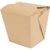 Garcia de Pou 480 unità - Contenitori multiuso per microonde 'Thepack' 480 ml 220 + 12Pp G/M2 7,7X5,7X9 cm naturale cartone ondulato Nano-Micro