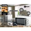 HOOMEI Forno a Microonde Fornetto Funzione Grill 20L 700W Cuoce Scalda Scongela HM-5270