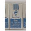 SIAM PRL) LOTTO SIAM INCHIOSTRO TIMBRI SENZA OLIO 30ML 10 PEZZI BLUE INK ENCRE TIMBRE