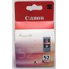 Canon PRL) CANON 52photo 3 COLORS CLI-52 CARTUCCE INCHIOSTRO ORIGINAL INK CARTRIDGE