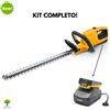 Stiga TAGLIASIEPI A BATTERIA 20V STIGA HT 100e KIT BATTERIA 2Ah + CARICABATTERIA