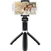 HAMA Funstand 57 Bastone per Selfie Smartphone Nero Funstand 57, Smartphone, Nero, Universale, Metallo, Plastica, 6 cm, 8,5 cm