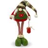 Nuvole di Stoffa Decorazione natalizia Gnomo di Natale in feltro e lana folletto Idea Regalo 5759