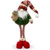 Nuvole di Stoffa Decorazione natalizia Gnomo di Natale in feltro e lana folletto Idea Regalo 5760
