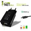 New Net CARICATORE PER Sharp Aquos Aquos Zeta Qualcomm Quick Charge 2,0 03004