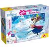 Disney Puzzle maxi double-face Disney Frozen Elsa e Anna 108 pz retro colorabile 3361