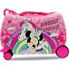 Disney Valigia Trolley per bambina Disney Minnie Mouse bagaglio a mano spinner 4821