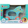 BamBam Giocattolo creativo per bambini BamBam cavallo con ruote prima infanzia 2840