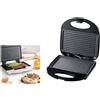 Royal Piastra Elettrica Toast Panini Bistecchiera Tostapane Griglia Grill Sandwich