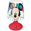 Disney Lampada da notte comodino Disney Mickey Mouse luce a LED da tavolo bambini 3616
