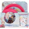 Disney Set colazione 3 pezzi Frozen piatto bicchiere e scodella asilo scuola 3258
