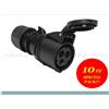 GDE 10x 10PZ GDE 911213 Presa Volante 16A CEE 50/60Hz nera
