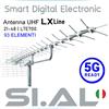 Emme Esse Antenna TV esterna banda UHF 93 elementi direttiva con filtro 5G LTE emmesse