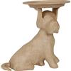 décopatch Decopatch AC903C - 1 supporto vassoio a forma di Cane - vassoio di cartapesta - MISURE: 24x15x20,5cm