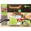 HOOMEI Tritaverdure Mixer Tritatutto Macinatore Cibo Chopper 200W Capacità 400ml HM6272