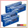 VARTA PILE ALCALINE AA AAA 9v 9volts BATTERIE Ministilo Stilo VARTA INDUSTRIAL PRO