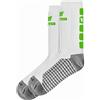 Erima 2181915 Calze, Unisex Bambini, Bianco/Green, 31-34