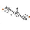 STIHL PARAOLIO ALBERO A GOMITO 12x22x7 SOFFIATORE BG 45 46 50 FS 55 56 70 E ALTRI