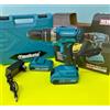 Makota Valigetta Trapano Avvitatore Makota 18V Doppia Batteria a Litio Top Performance