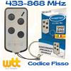 BRAVO Radiocomando telecomando apricancello per cancello automatico universale 433 868