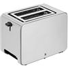 WMF Stelio Tostapane 2 fette in acciaio inox, doppia fessura con inserto per panino, funzione bagel, 7 livelli di doratura, 900 W, tostapane in acciaio inox opaco