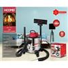 HOOMEI Bidone Aspiracenere Elettrico Soffiatore 1200W Cenere Stufe Pellet Camino HM2165