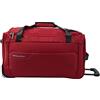 METZELDER Borsa da viaggio Trolley con ruote Runner Valigia morbida di tendenza 1 anno, Rosso (rosso)., Taille Moyenne (soute)_63x32x34cm_63L_2,5kg, Borsa da viaggio
