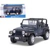 Maisto Jeep Wrangler Rubico Special Modellino Auto Metallo Maisto Collezione Scala 1:27