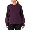 Macron Athleisure Fcc Kotka Round Neck Sweatshirt Plum Wmn Felpa Donna Donna