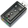 senza marca Scheda Audio Usb 7.1 Canali Esterna 3d Sound Adattatore Pc Notebook Card Adapter