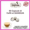 PausaCoffee 50 capsule cialde CAFFE' AL GIANDUIA compatibili Lavazza ESPRESSO POINT