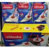 VILEDA TURBO SMART MOCIO CON SECCHIO A PEDALE KIT COMPLETO + 3 RICAMBI ORIGINALI