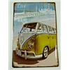 N/A PB68 PLAQUES TOLEE vintage 20 X 30 cm : LIVE IN THE PRESENT Combi