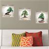 Ambiance Sticker Adesivi 3D | Adesivo da parete adesivo 3D bonsai ginseng - adesivi murali per camera degli adulti - adesivi murali 3D - Decorazione da parete per soggiorno, adesivi murali Trompe l'occhio | 30 x 90 cm