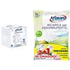 Ariasana Kit Mini Deumidificatore, Assorbi umidità + Ricarica in Sali Assorbiumidità Fragranza Agrumi Formato Convenienza di 2 Buste da 450 g e 1 Busta da 450 g