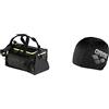 Arena Spiky Iii Duffle 40, Borse Per Attrezzatura Da Nuoto Unisex Adulto, Grigio (Grey), Taglia Unica & Cappello da Bagno Poliestere II, Nuoto Unisex Adulto, Nero, Taglia Unica