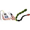 OXY GIMA SATURIMETRO OXY 50 Pulsoximetro da Dito, Portatile, Professionale, Rileva Saturazione e Battito in Continuo& Orchidometro, misurazione testicoli