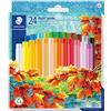 Staedtler 243 NC24 Pastello ad Olio, 24 Pezzi