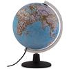 TECNODIDATTICA Palloncino Terraqueo NATGEO 30 | Mappamondo Fisico-Politica Ufficiale National Geographic Classic | Illuminato e Girevole | Testo in Spagna | Diametro 30 cm, Colore (0330ORP4SPLFF066)