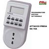 CFG TIMER DIGITALE PRESA ELETTRICA TEMPORIZZATA O RANDOM 220V CFG SPINA ROTANTE