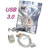 Aglow.it COMBO CAVO DATI per APPLE IPHONE 3 3G 4G 4S USB 3.0 CARICABATTERIE RETE