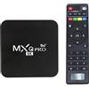 ZHONG OU DECODER WIFI INTERNET TV BOX ANDROID 4GB RAM 32 ROM 8K ANDROID 10.0 FULL HD